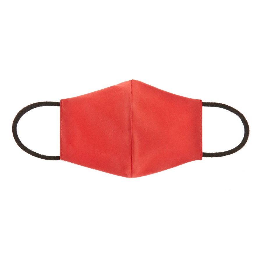 Beauty COINCASADESIGN | Solid Color Fabric Washable Mask Red