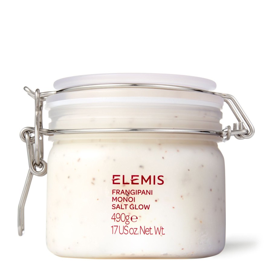 Beauty ELEMIS Body Treatment | Frangipani Monoi Salt Glow Body Scrub Red