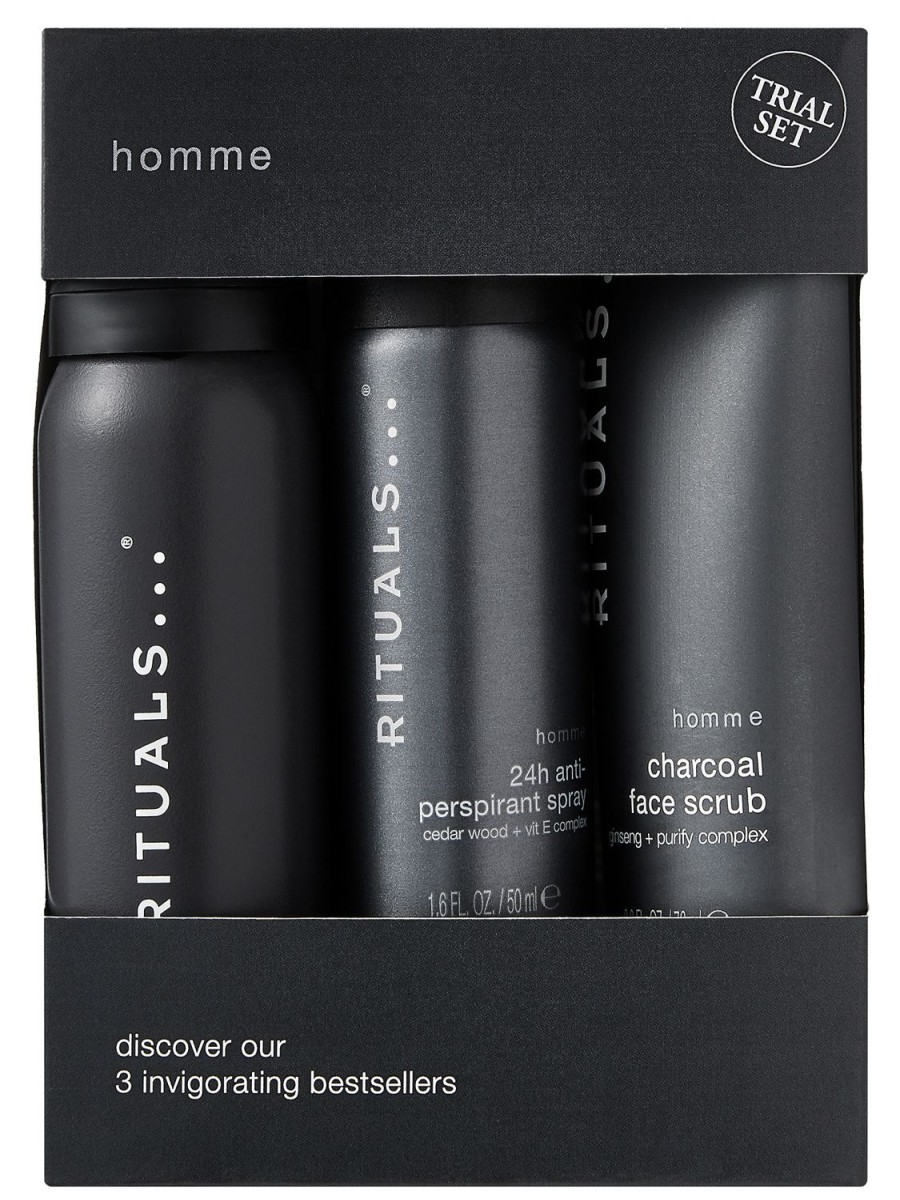 Beauty RITUALS | The Rituals Homme Trial Set Black