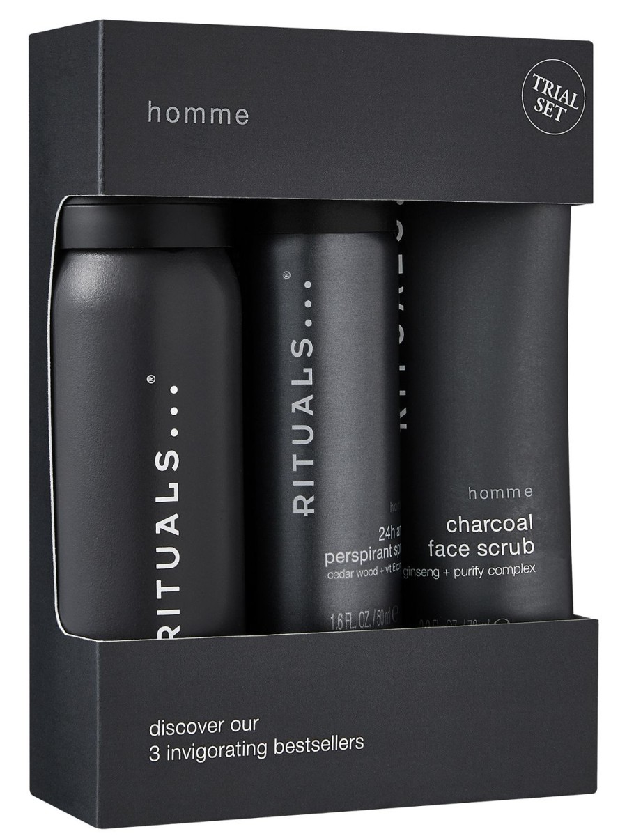 Beauty RITUALS | The Rituals Homme Trial Set Black