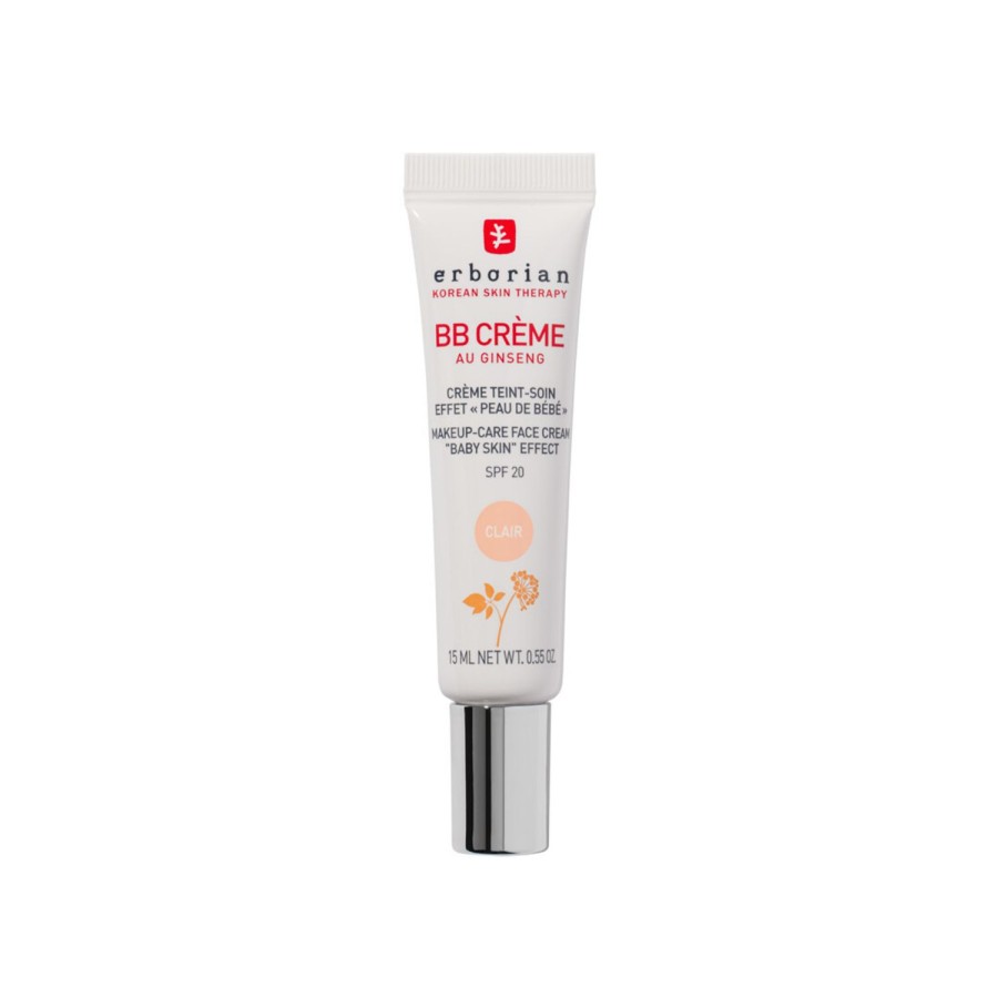 Beauty ERBORIAN Complexion | Bb Creme Clair 15Ml - Makeup And Skincare 2 In 1 Beige