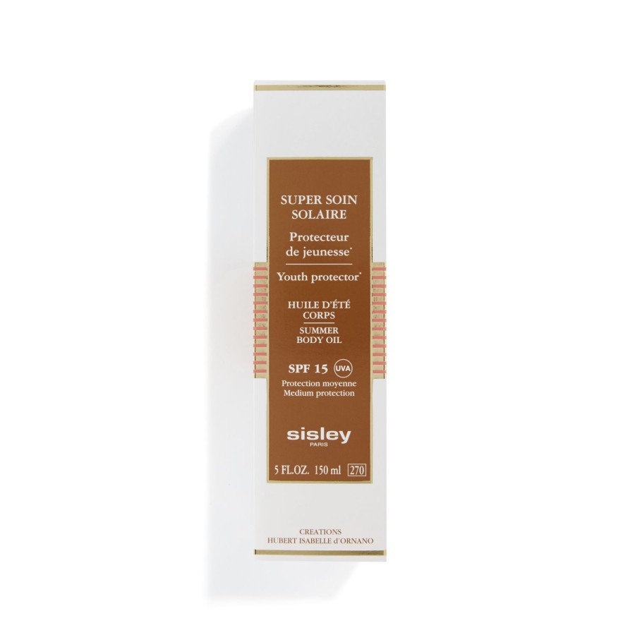 Beauty SISLEY PARIS Body Suncare | Super Soin Solaire Huile D'Ete Corps Spf 15 Transparent