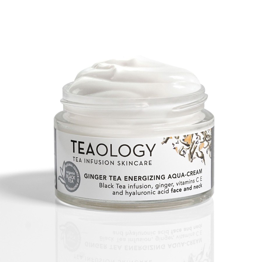 Beauty TEAOLOGY Moisturizers | Teaology Ginger Tea Energizing Aqua-Cream 50 Ml White