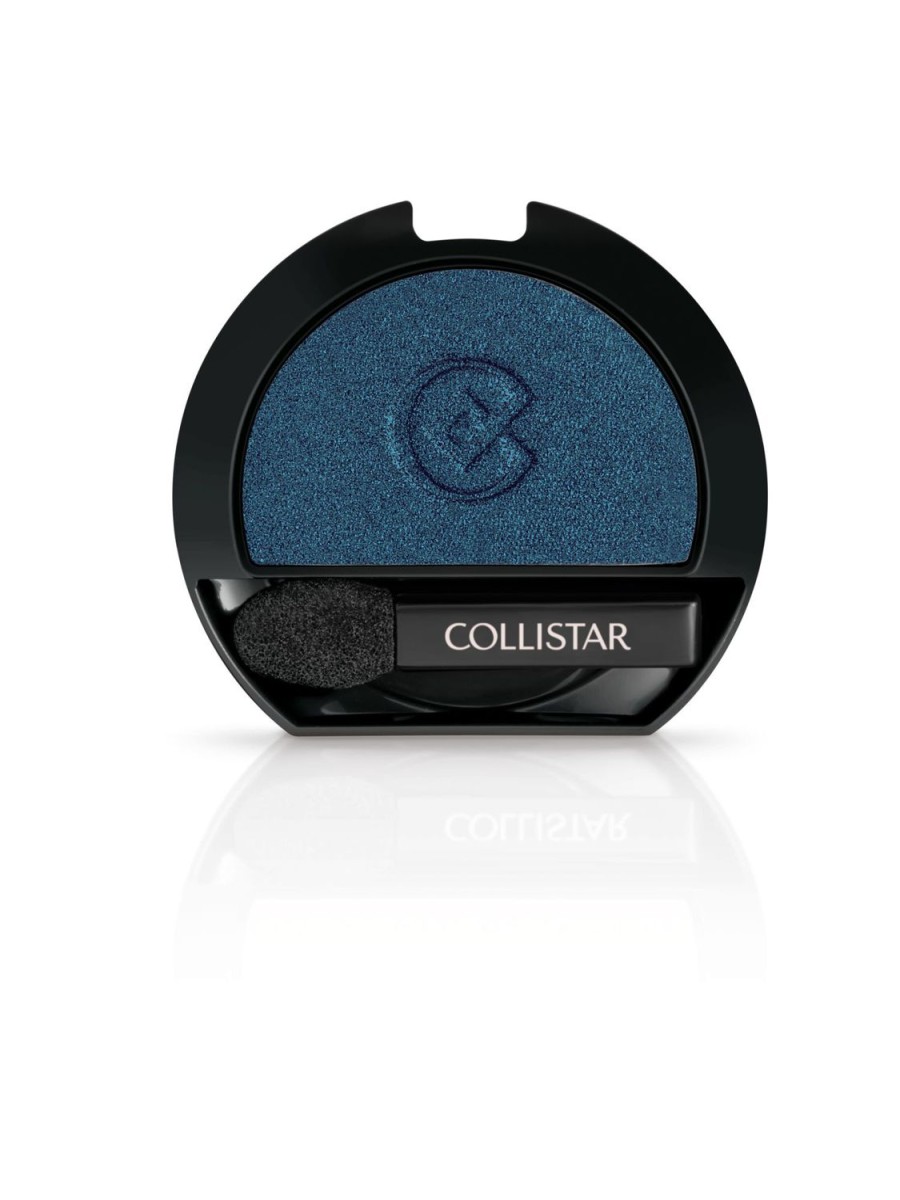 Beauty COLLISTAR Eyes | Impeccable Compact Eye Shadow Refill 240 Mediterranean Blue Satin