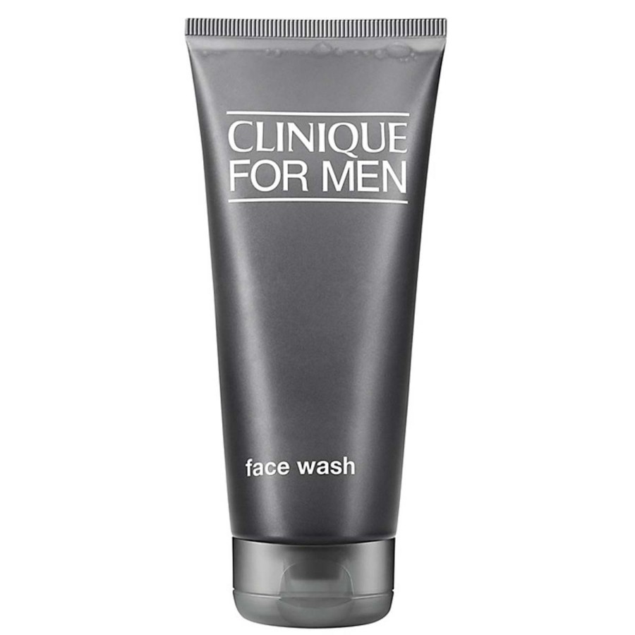 Beauty CLINIQUE Face Cleansers | Clinique Men Face Wash - Dry Amd Normal Skin 200 Ml Black