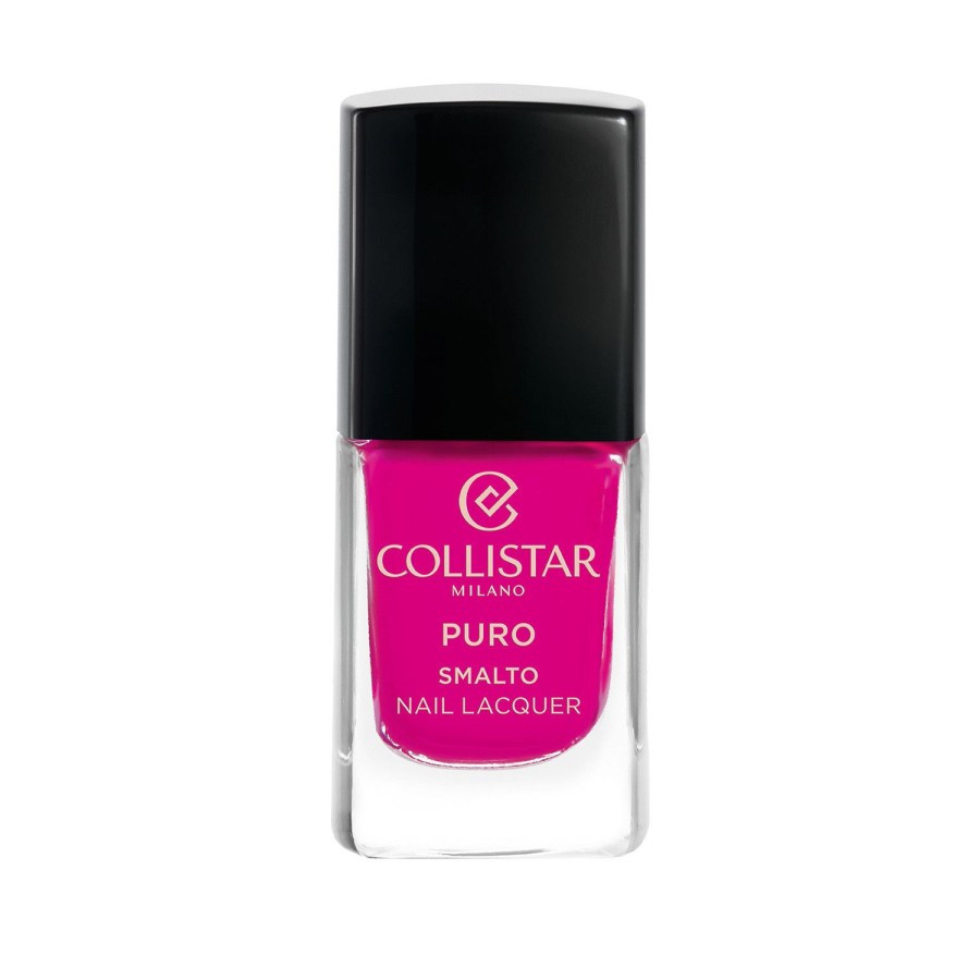 Beauty COLLISTAR Nails | Collistar - Pure Long Lasting Nail Polish - 551 Fuchsia Pink Fuchsia