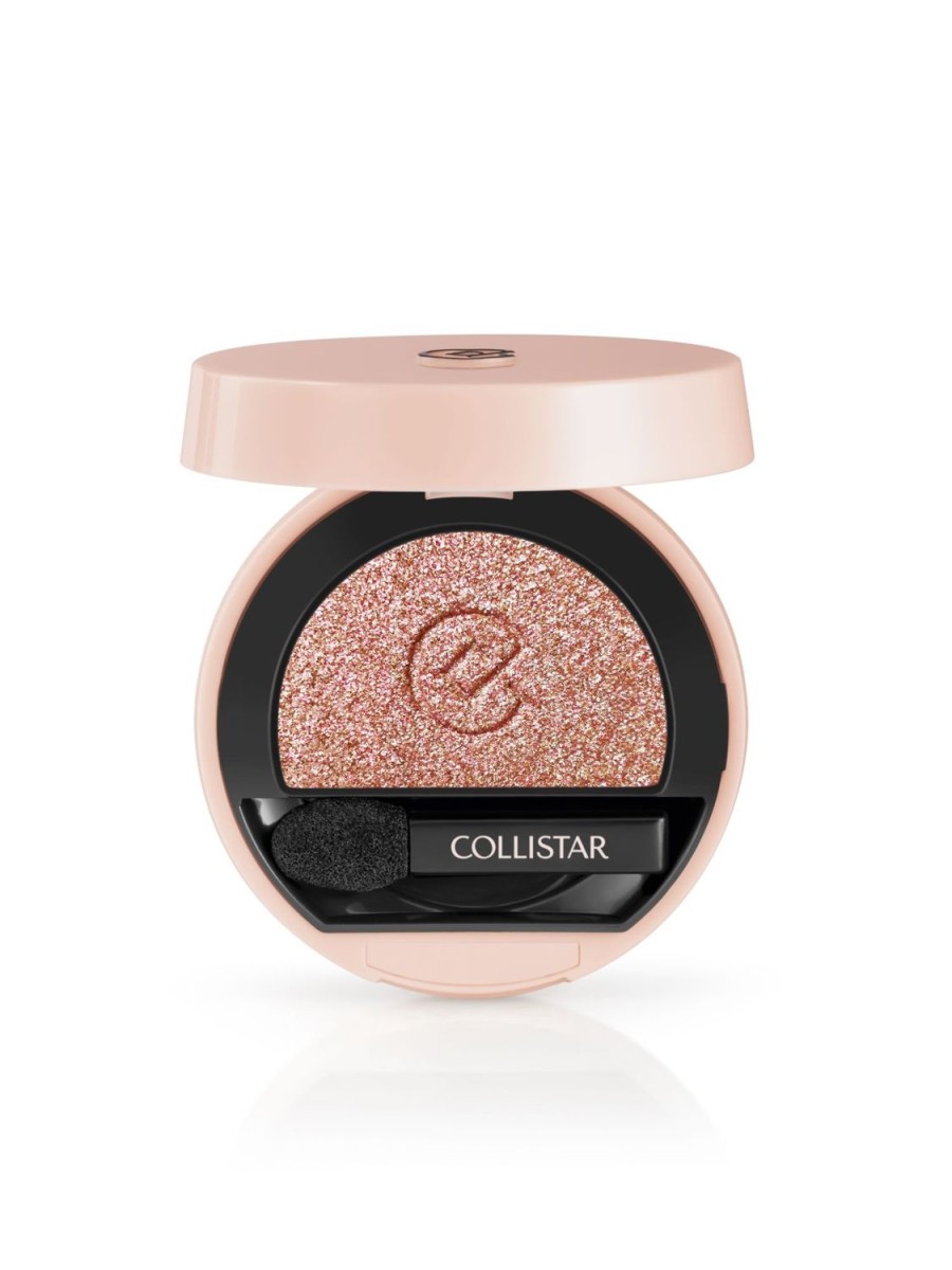 Beauty COLLISTAR Eyes | Impeccable Compact Eye Shadow 300 Pink Gold Frost