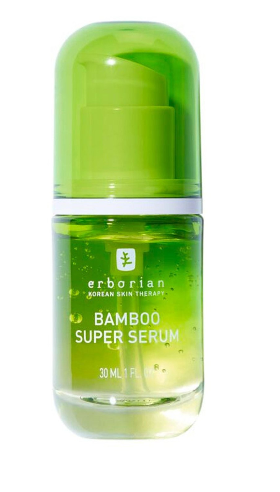 Beauty ERBORIAN Moisturizers | Bamboo Super Serum - Serum Light Green