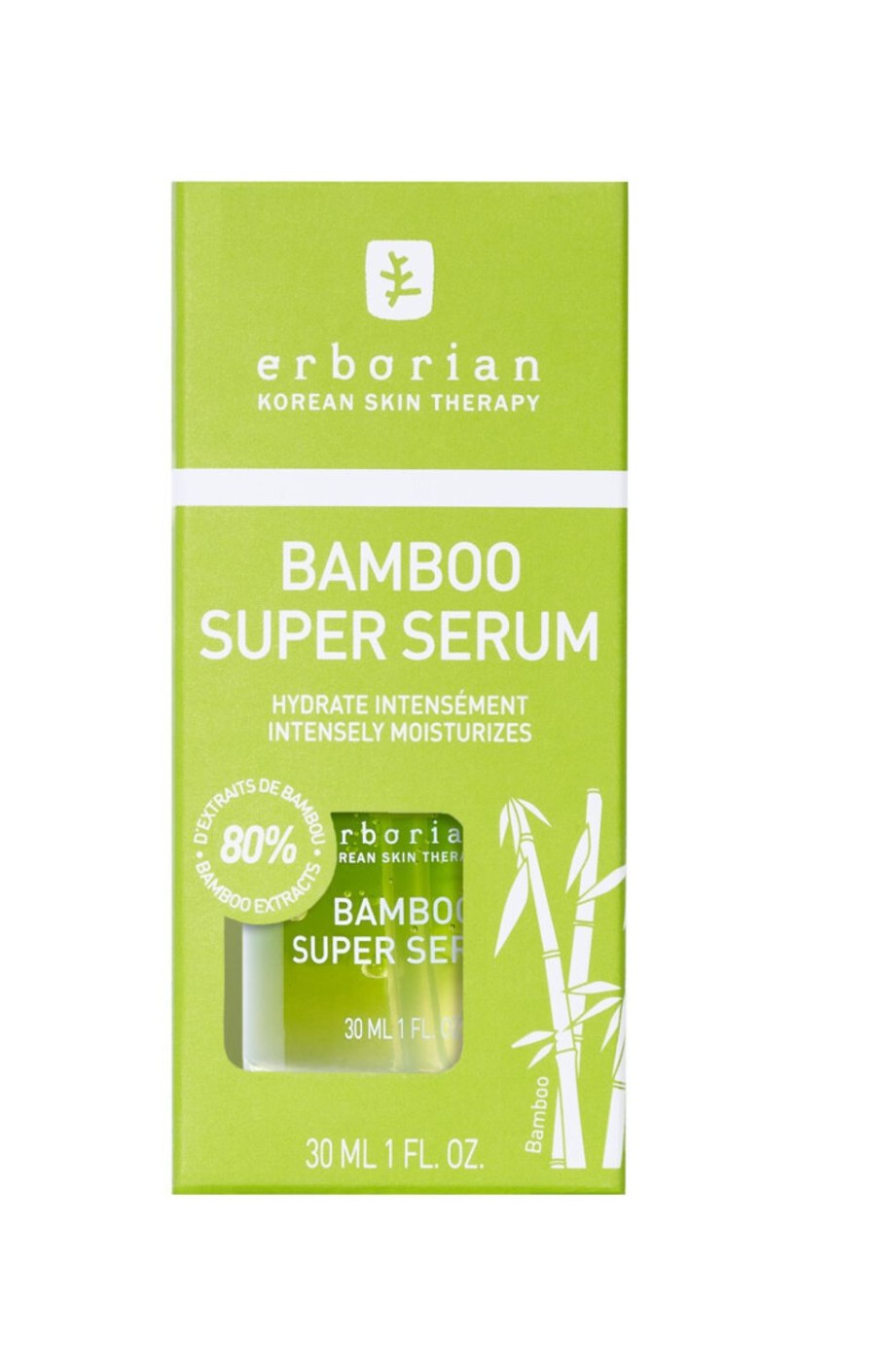 Beauty ERBORIAN Moisturizers | Bamboo Super Serum - Serum Light Green