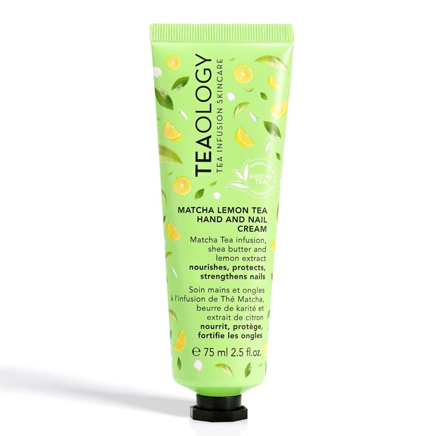 Beauty TEAOLOGY Hand Cream And Treatment | Matcha Tea Hand And Nail Cream 75 Ml Green