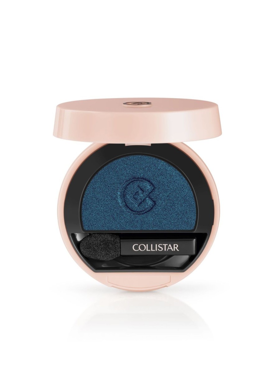 Beauty COLLISTAR Eyes | Impeccable Compact Eye Shadow 240 Mediterranean Blue Satin