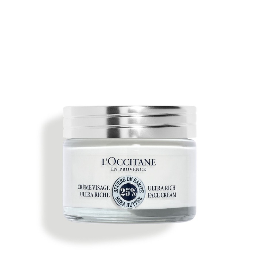 Beauty L'OCCITANE Moisturizers | Ultra Rich Karite Face Cream Blue