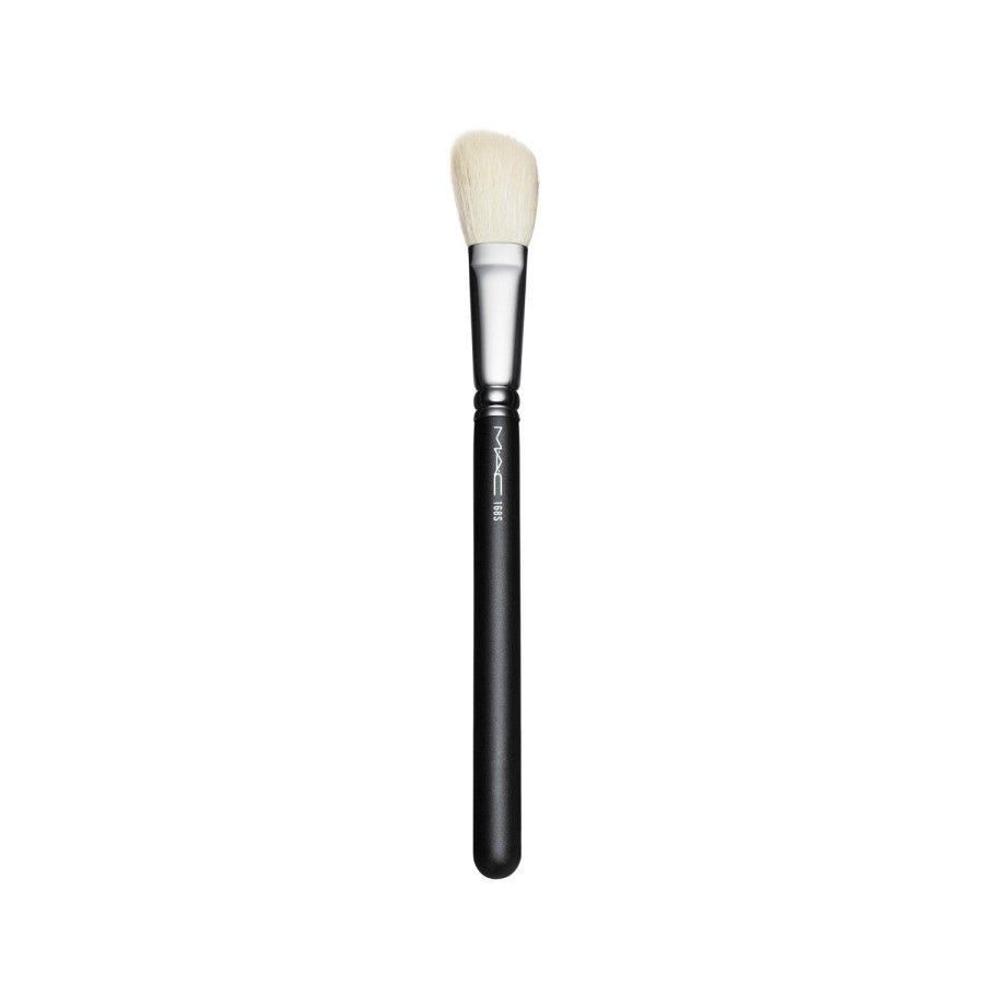 Beauty MAC COSMETICS Make-Up Accessories | Brush - 168S Large Angled Contour Black