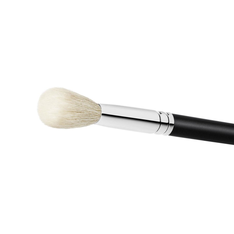 Beauty MAC COSMETICS Make-Up Accessories | Brush - 168S Large Angled Contour Black