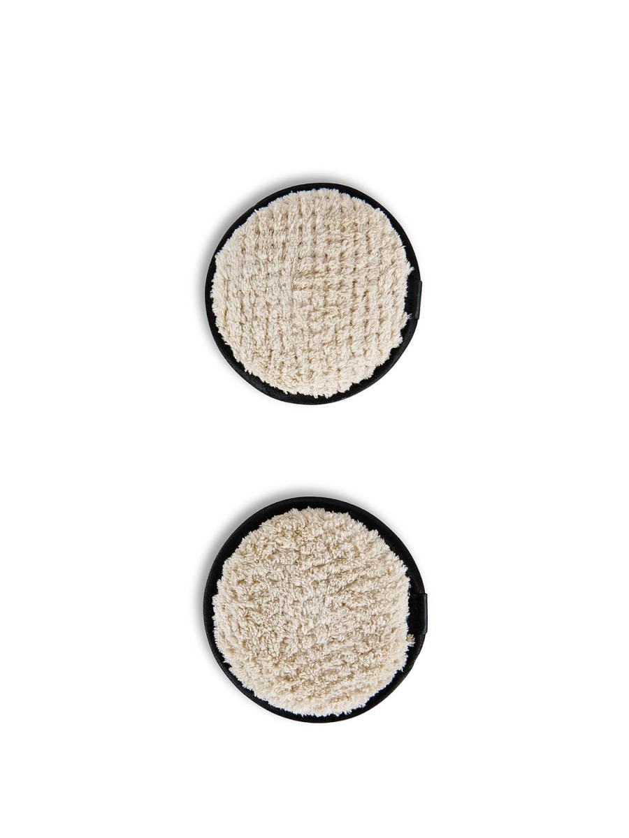 Beauty COINCASA Accessori Viso | Set Of 2 Reusable Make-Up Disks Brown