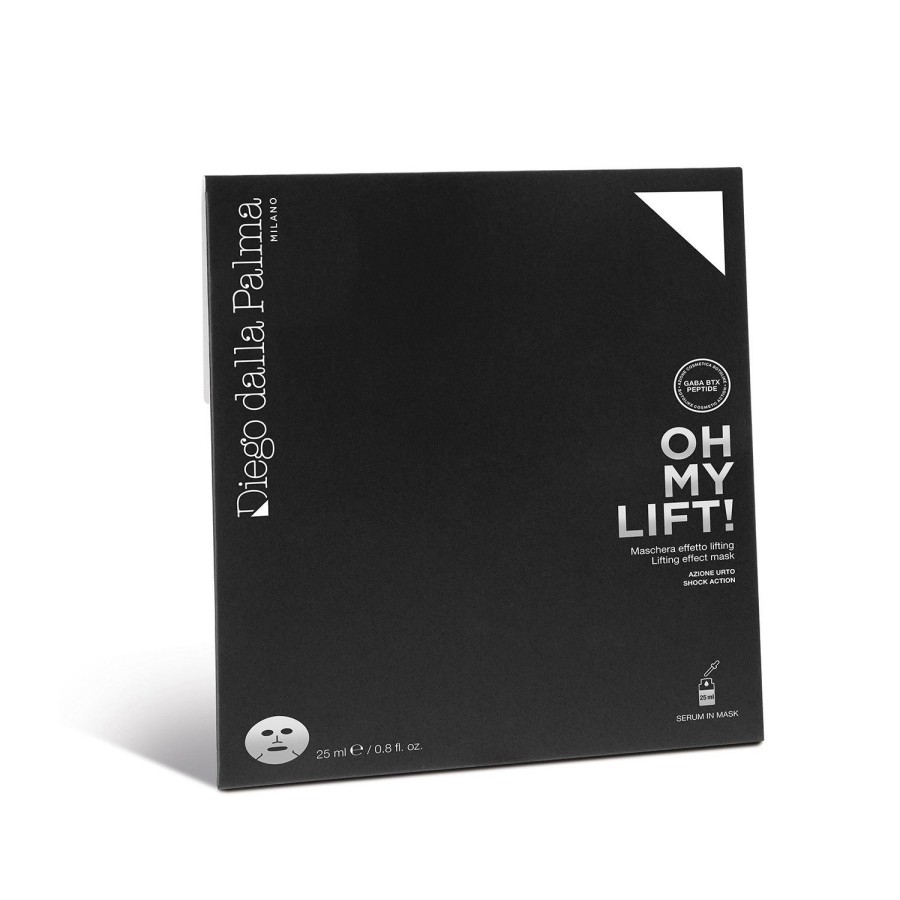 Beauty DIEGO DALLA PALMA Face Masks | Oh My Lift! - Lifting Effect Mask Black