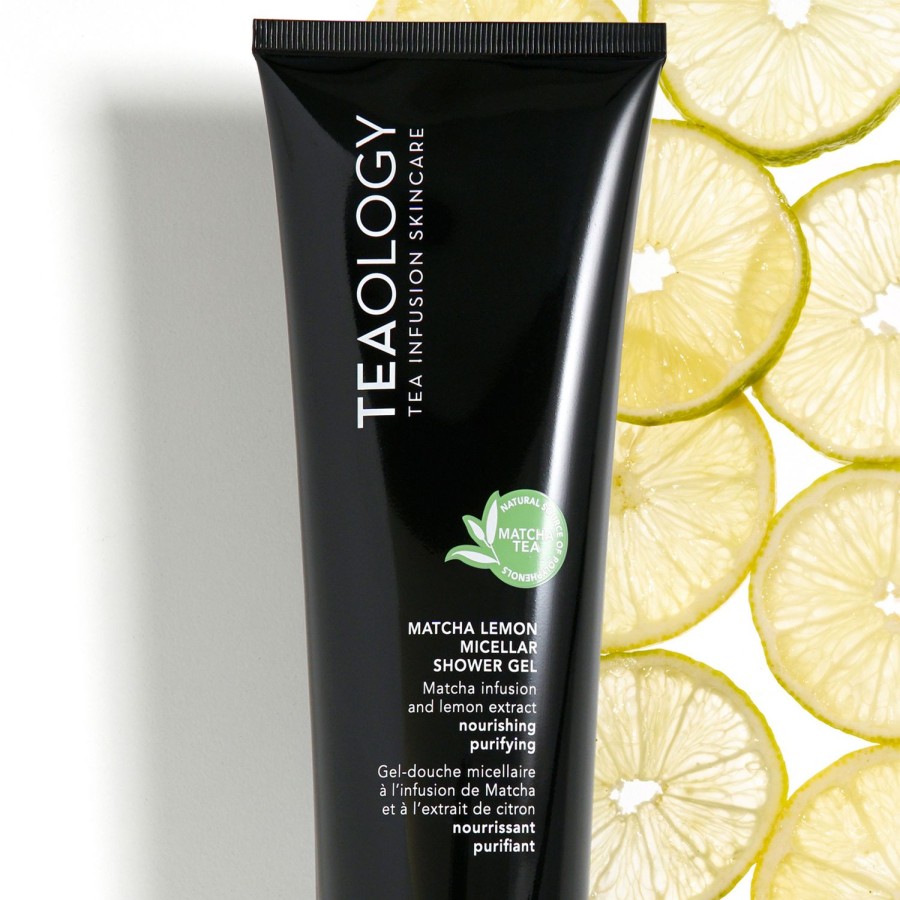 Beauty TEAOLOGY Body Wash | Teaology Matcha Lemon Micellar Shower Gel 250 Ml Black