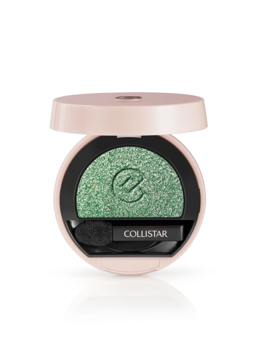 Beauty COLLISTAR Eyes | Impeccable Compact Eye Shadow 330 Capri Green Frost