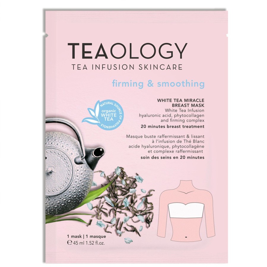 Beauty TEAOLOGY Body Treatment | White Tea Miracle Breast Mask Firming & Smoothing 45 Ml Pink