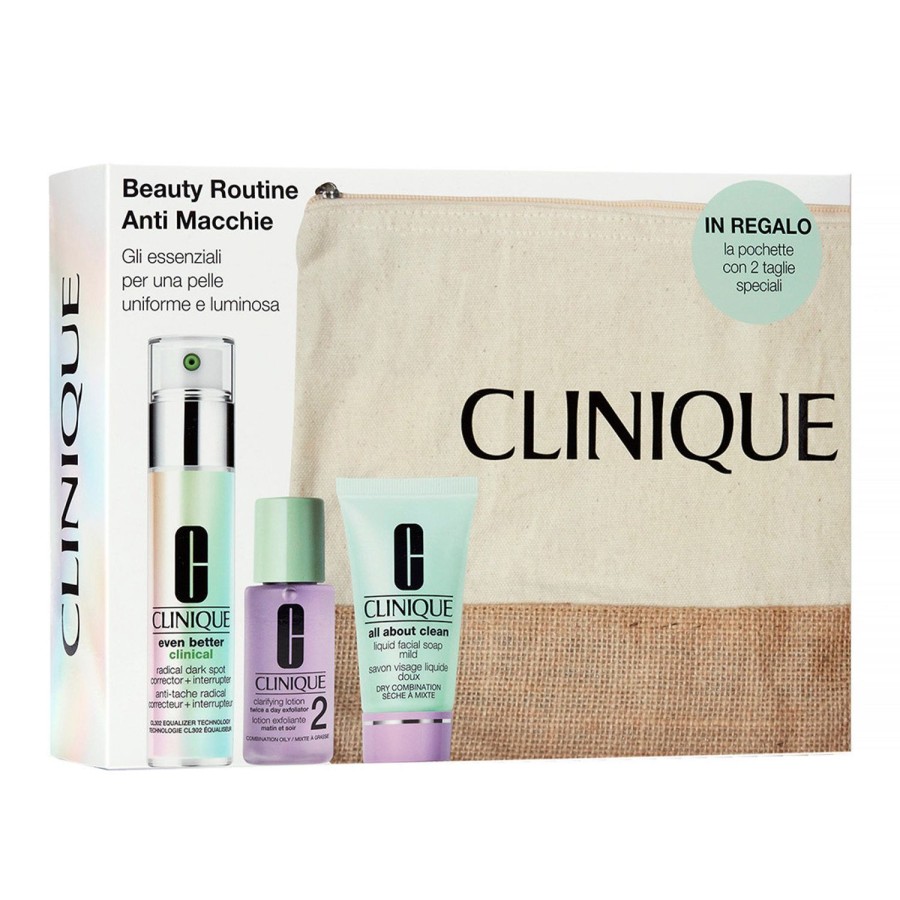 Beauty CLINIQUE | Clinique - Cofanetto Beauty Routine Anti Macchie - Even Better Clinical Beige