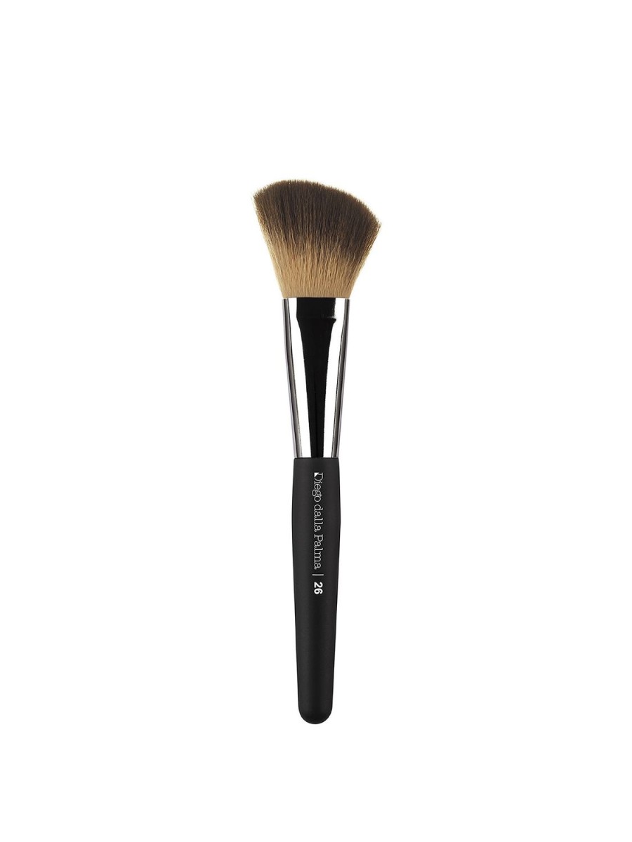 Beauty DIEGO DALLA PALMA Make-Up Accessories | Oblique Blush Brush - To Define Cheekbones N° 26 Black