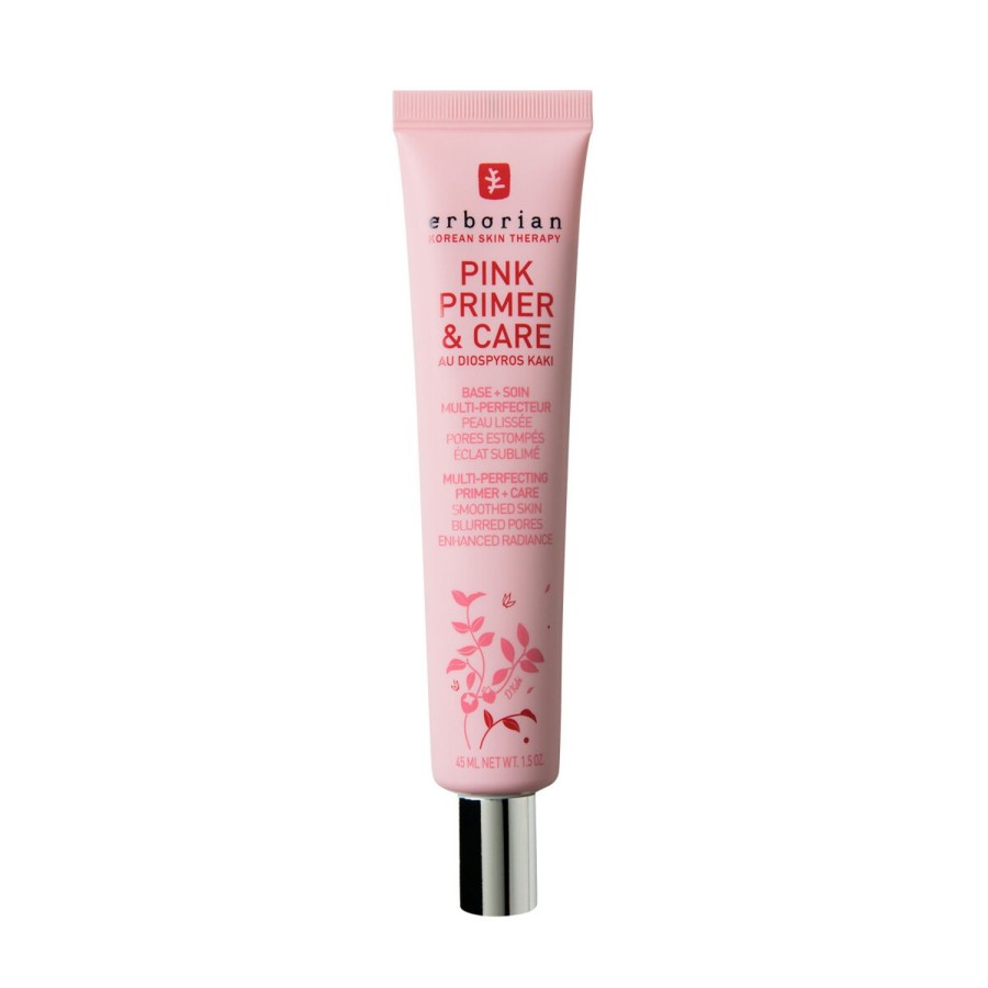 Beauty ERBORIAN Complexion | Primer & Care - 4 In 1 Perfecting Primer Pink