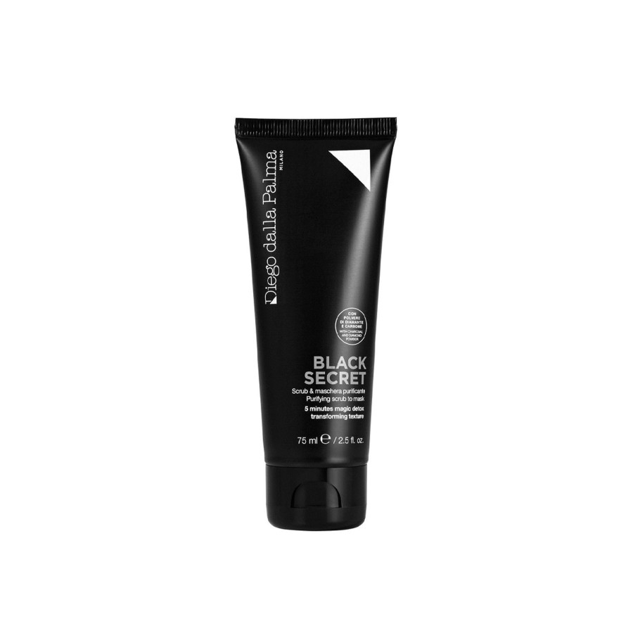 Beauty DIEGO DALLA PALMA Scrubs And Exfoliators | Secret - Purifying Scrub To Mask Black