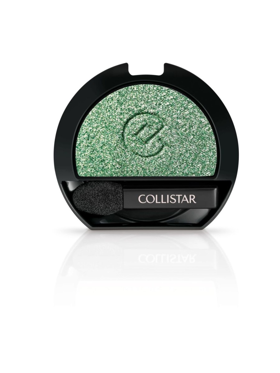 Beauty COLLISTAR Eyes | Impeccable Compact Eye Shadow Refill 330 Capri Green Frost