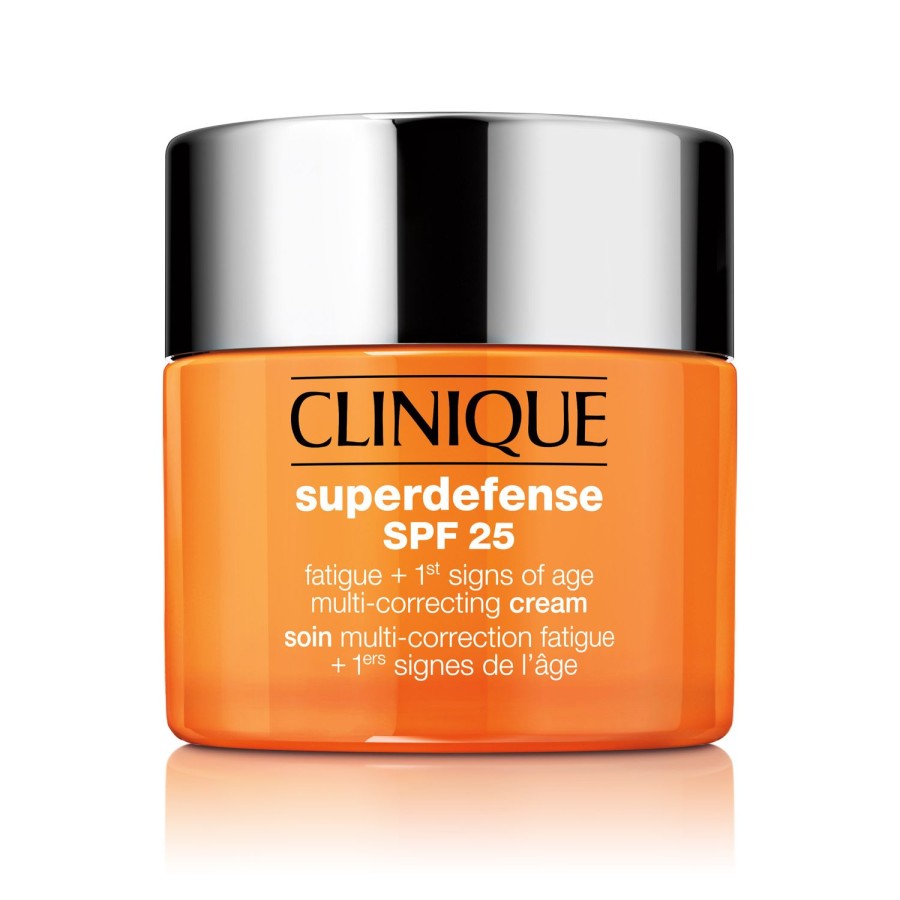 Beauty CLINIQUE Antiageing | Clinique Superdefensetm Spf 25 - Dry To Normal Skin 50 Ml Orange