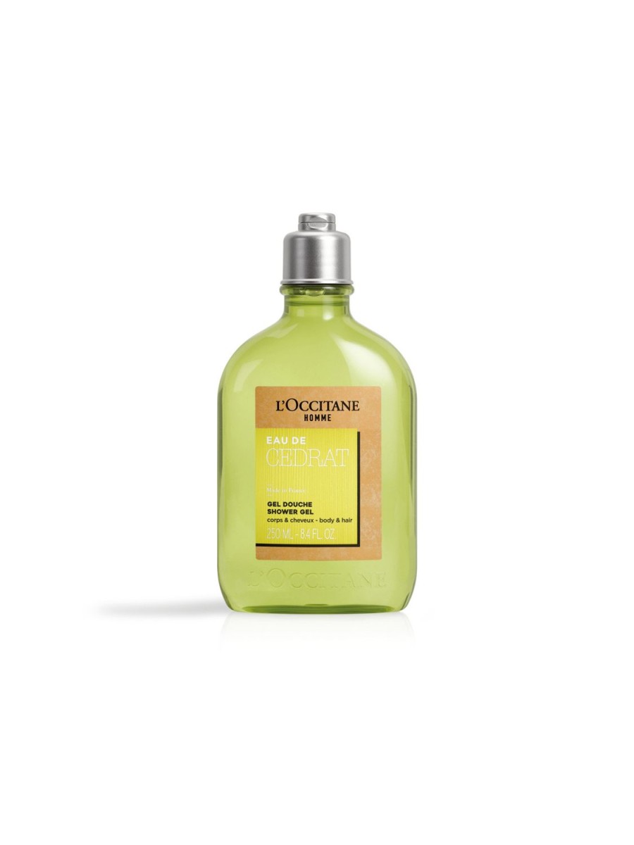 Beauty L'OCCITANE Body Wash | Cedrat Shower Gel 250 Ml Transparent