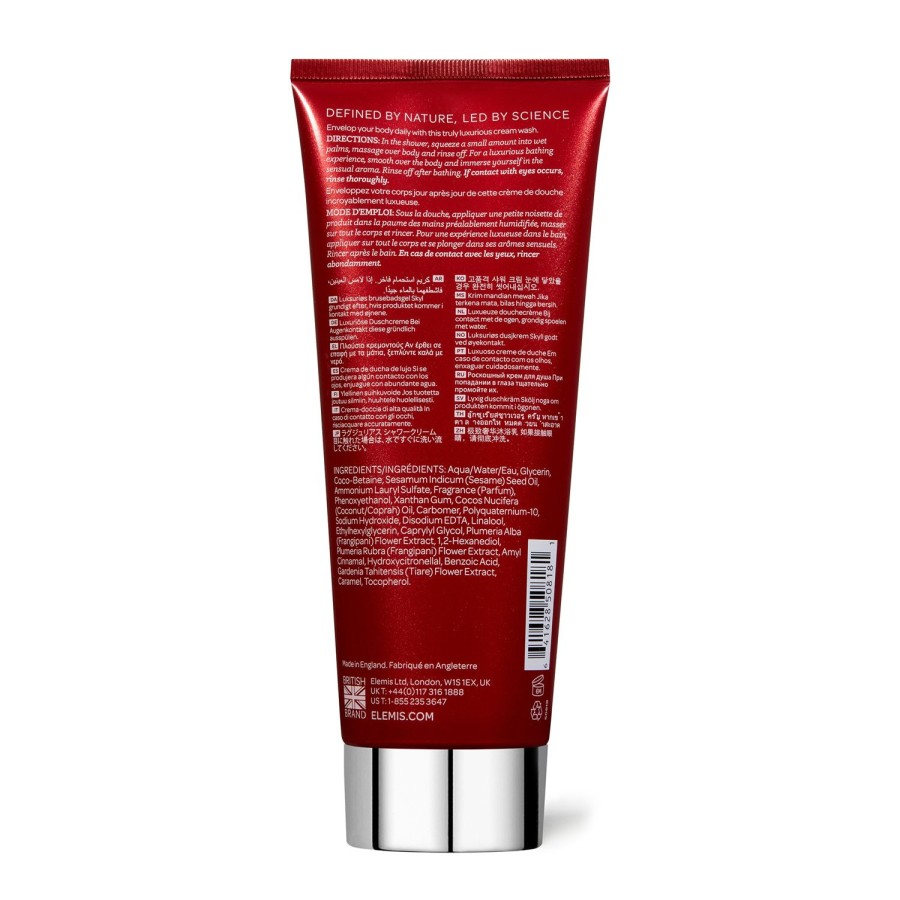 Beauty ELEMIS Body Wash | Exotic Frangipani Monoi Shower Cream Red