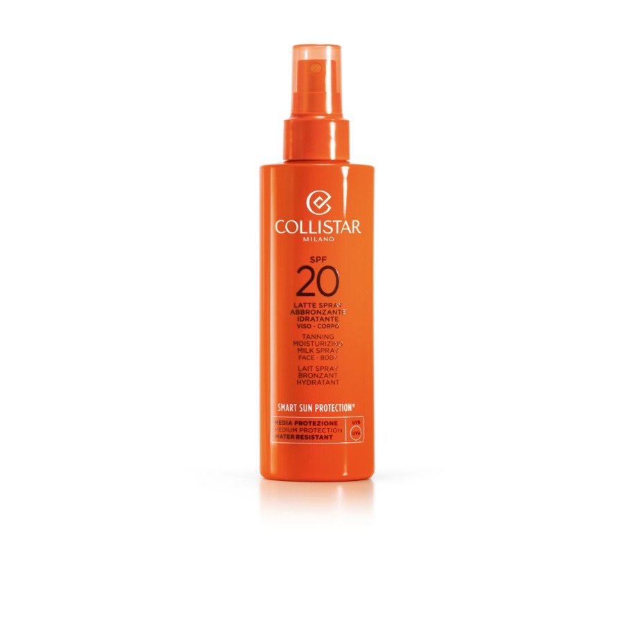 Beauty COLLISTAR Body Suncare | Tanning Moisturizing Milk Spray Spf 20 Orange