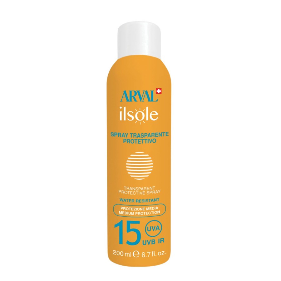 Beauty ARVAL Body Suncare | Transparent Protective Spray Spf 15 Orange