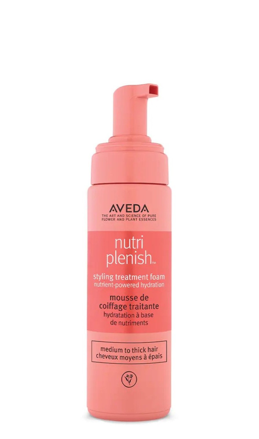 Beauty AVEDA Hair Masks And Creams | Nutriplenish Styling Treatment Foam Salmon Pink