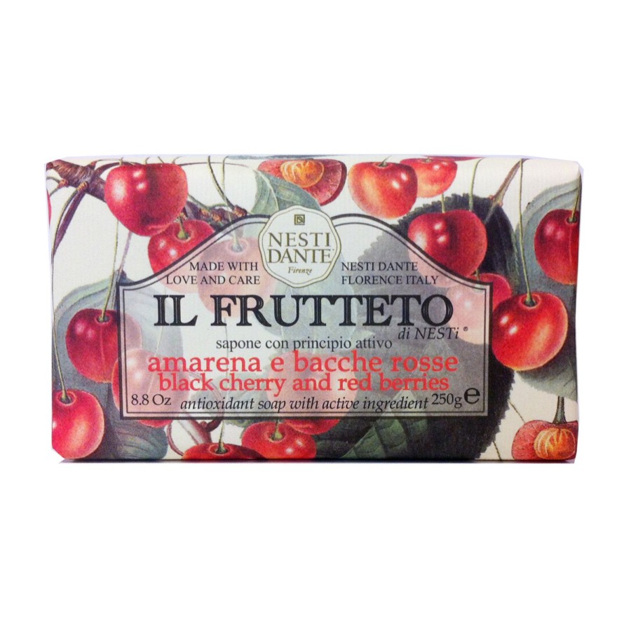 Beauty NESTI DANTE Body Wash | Il Frutteto - Black Cherry And Berries Ena E Bacche Rosse Red