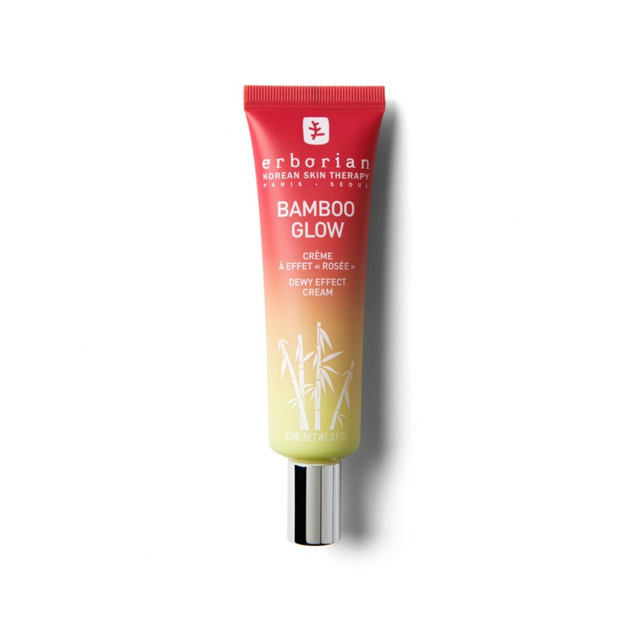 Beauty ERBORIAN Moisturizers | Bamboo Glow Moisturizer - Illuminating Moisturizer Light Green