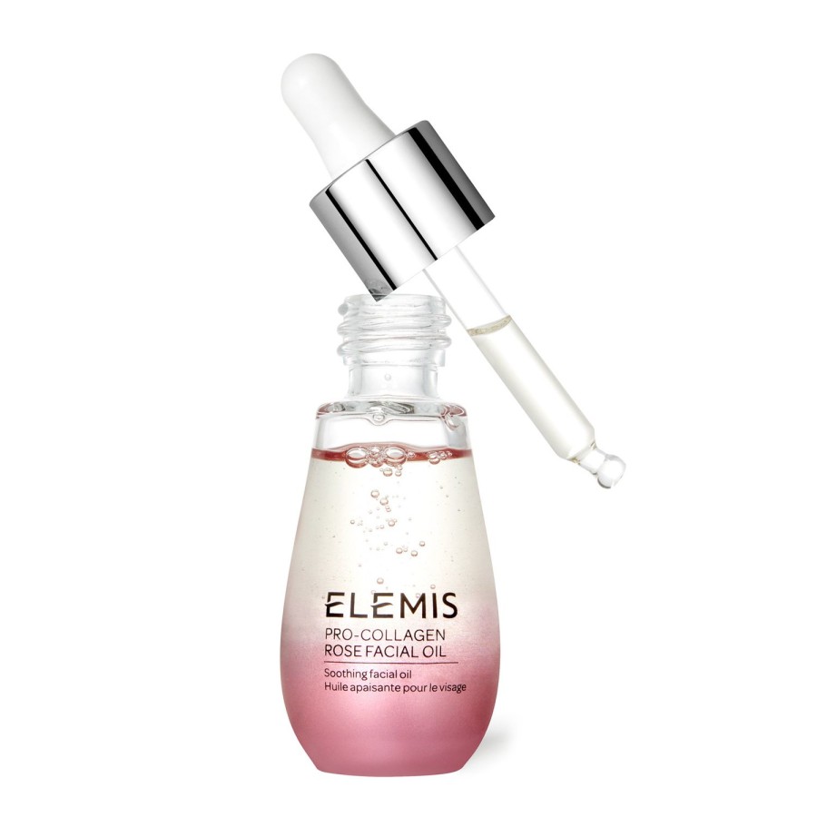 Beauty ELEMIS Antiageing | Pro-Collagen Rose Facial Oil Light Blue