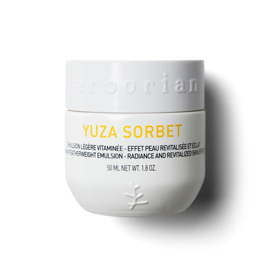 Beauty ERBORIAN Moisturizers | Yuza Sorbet - Protective Day Face Cream Yellow