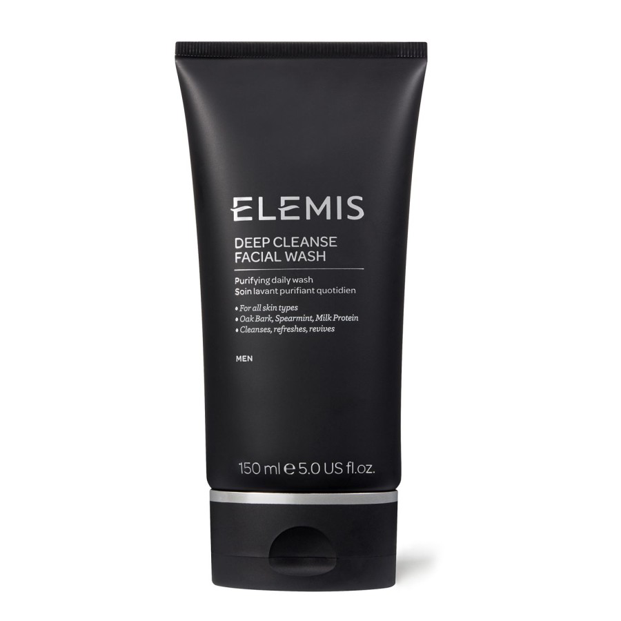 Beauty ELEMIS Creams And Lotions | Deep Cleanse Facial Wash Black