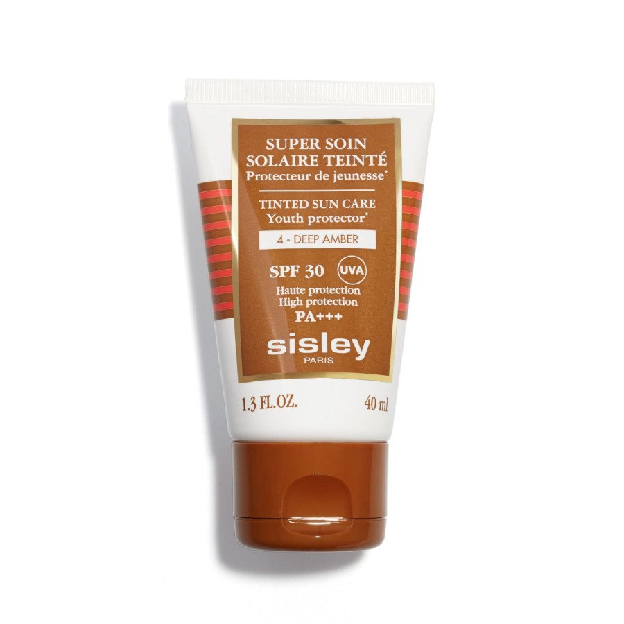 Beauty SISLEY PARIS Face Suncare | Super Soin Solaire Teinte Spf 30 N°4 Deep Amber N°4 Deep Amber - Oro