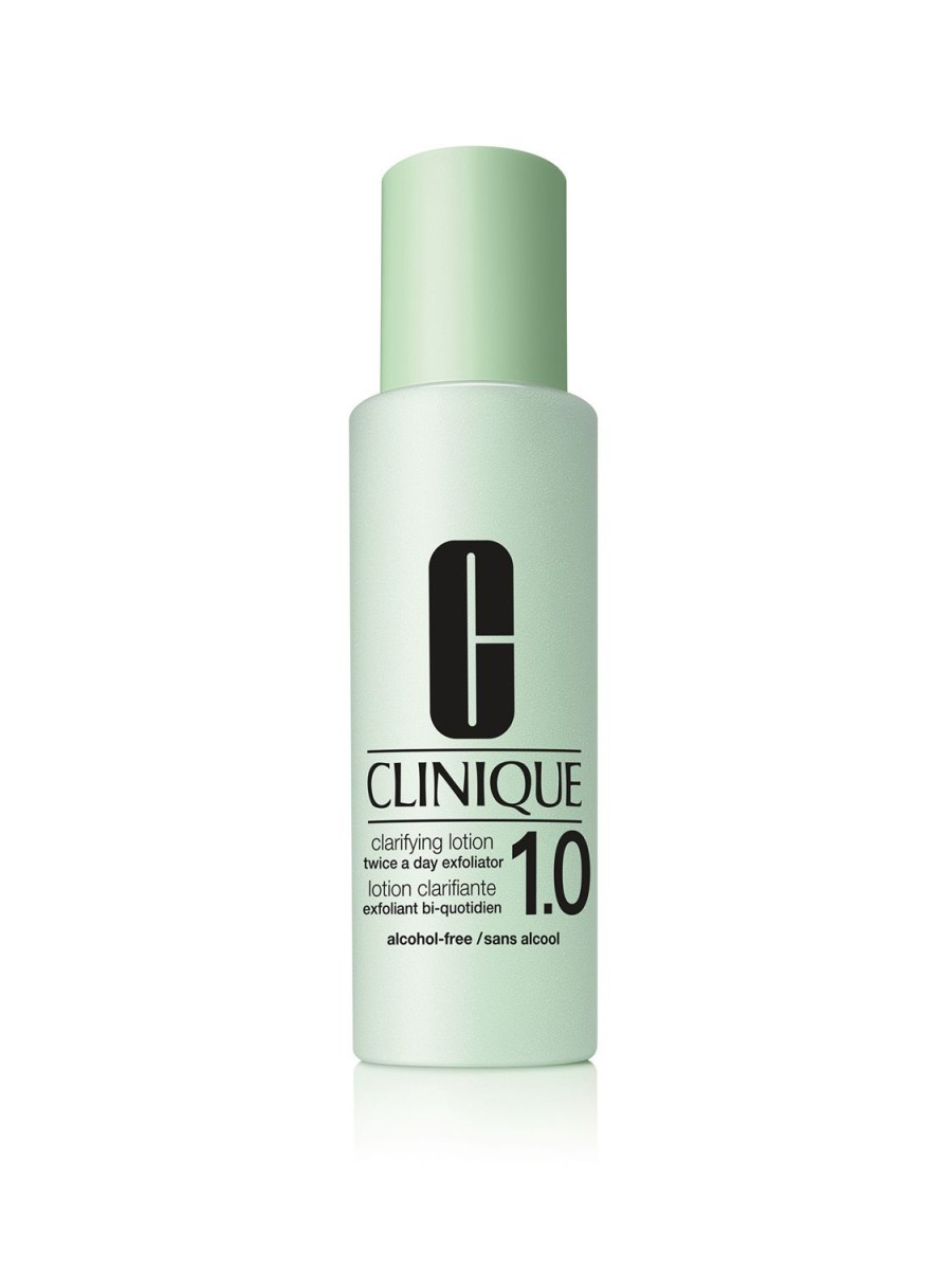 Beauty CLINIQUE Scrubs And Exfoliators | Clinique Clarifying Lotion 1.0 No Alcool - Sensitive Skin 200 Ml Green