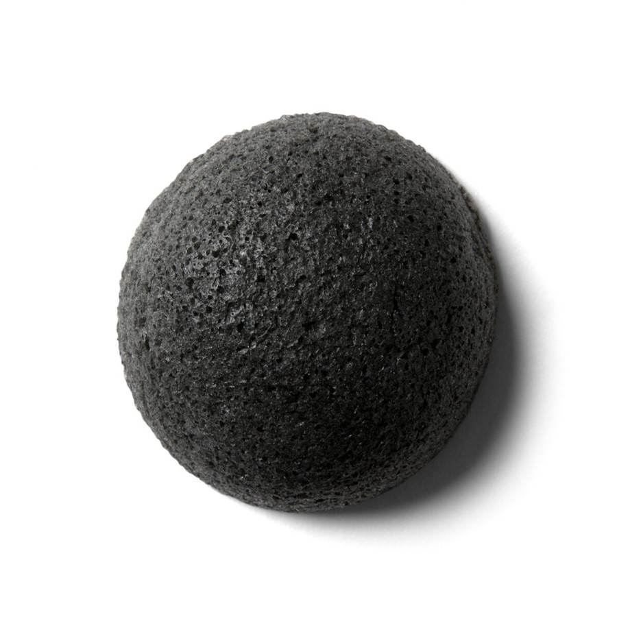 Beauty ERBORIAN Face Cleansers | Charcoal Konjac Sponge Transparent