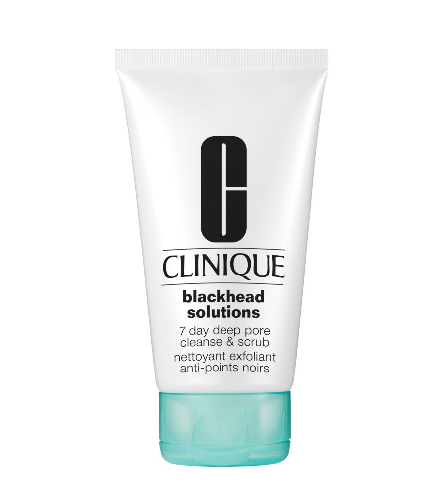 Beauty CLINIQUE Scrubs And Exfoliators | Clinique Blackheads Solutions 7 Day Deep Pore Cleanser & Scrub 125 Ml Brown