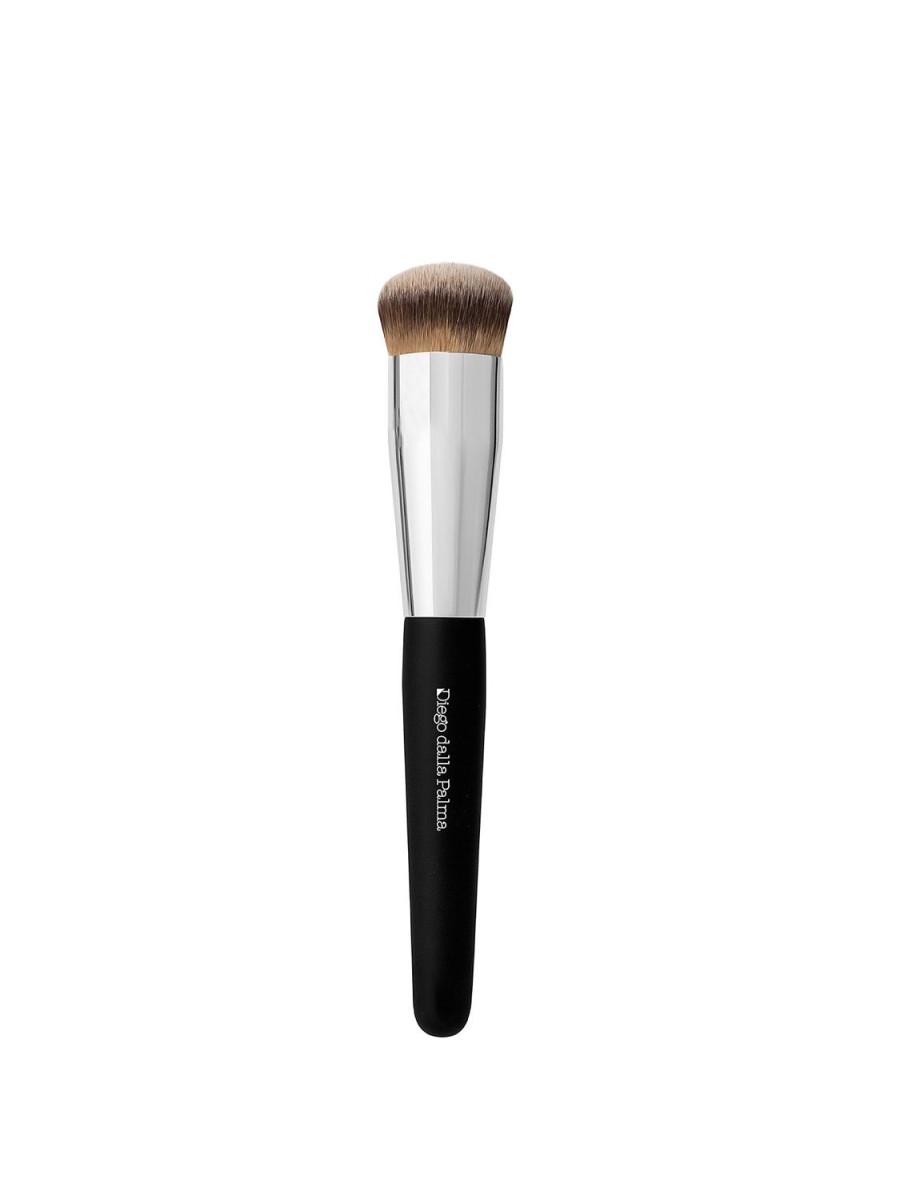 Beauty DIEGO DALLA PALMA Make-Up Accessories | Brush For Foundation And Contouring N.°22 Black