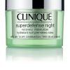 Beauty CLINIQUE Moisturizers | Clinique Superdefensetm Night Recovery Moisturizer - Dry To Normal Skin 50 Ml Green