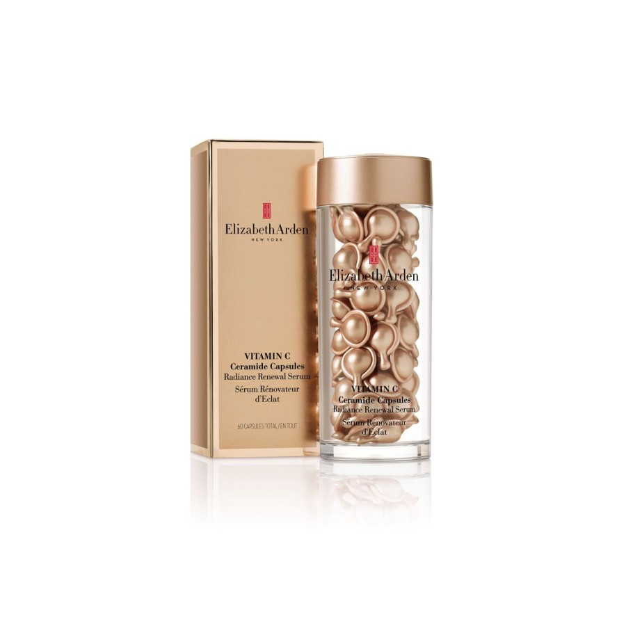 Beauty ELIZABETH ARDEN Antiageing | Vitamin C Ceramide Capsules Radiance Renewal Serum, 60 Capsules Dark Beige