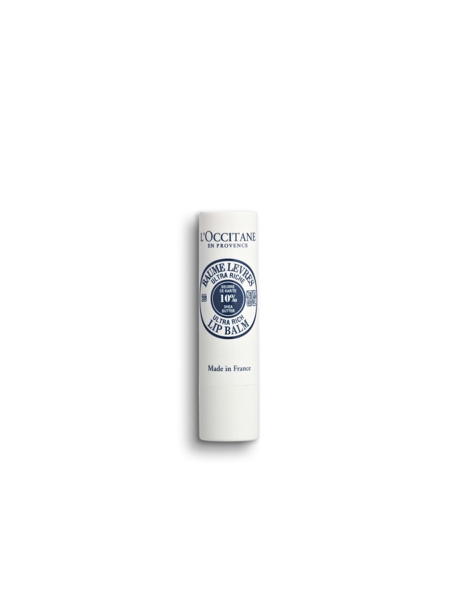 Beauty L'OCCITANE Moisturizers | Shea Butter Ultra Rich Lip Balm 4,5 G Transparent