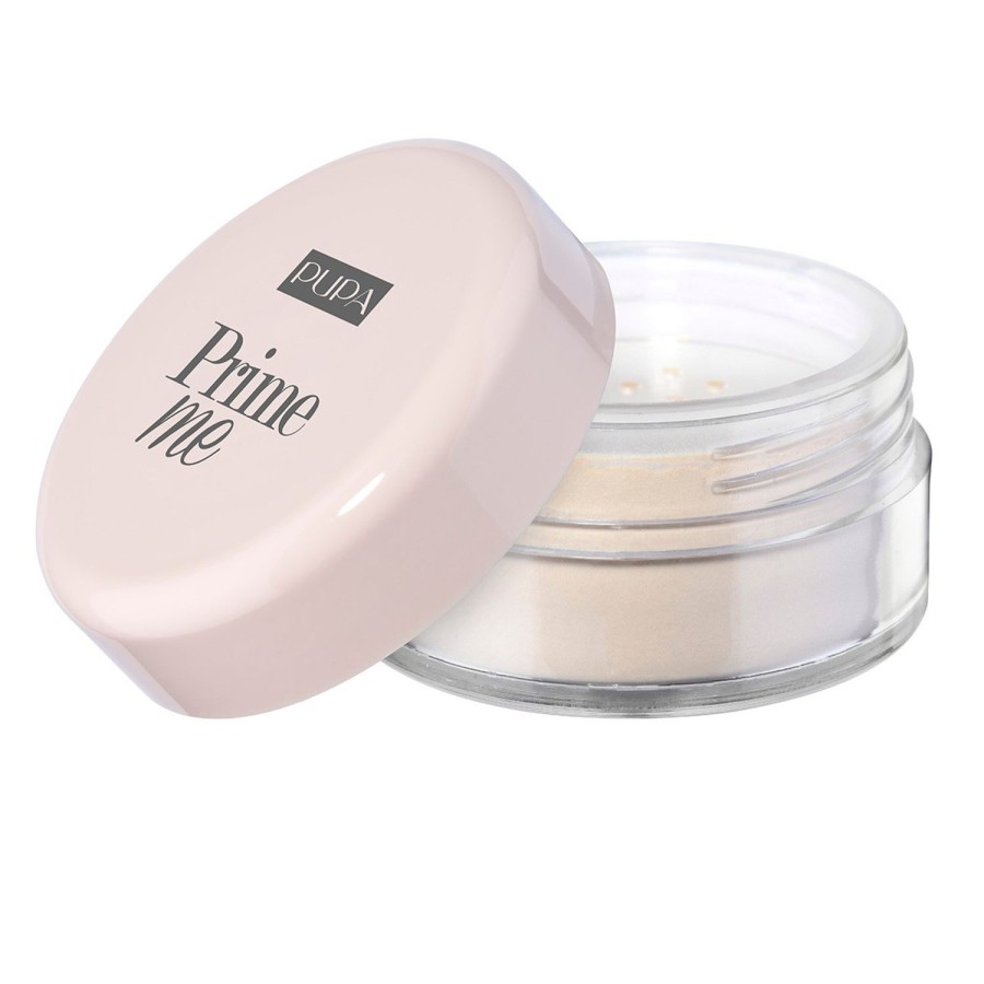 Beauty PUPA MILANO Complexion | Pupa Prime Mesetting And Mattifyng Transparent Powder 001Translucent