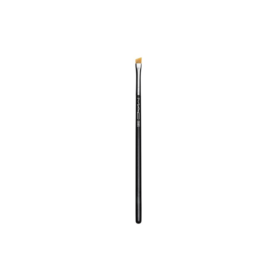 Beauty MAC COSMETICS Make-Up Accessories | Brush - 208S Angled Brow Black