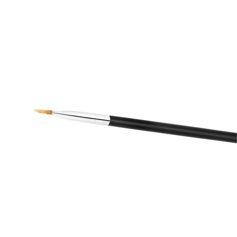 Beauty MAC COSMETICS Make-Up Accessories | Brush - 208S Angled Brow Black